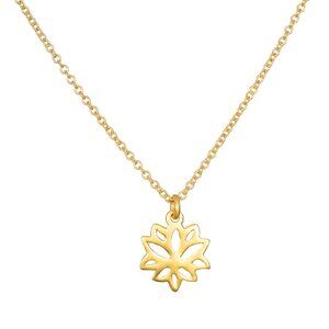Satya Open-Work Lotus Necklace - new with tags